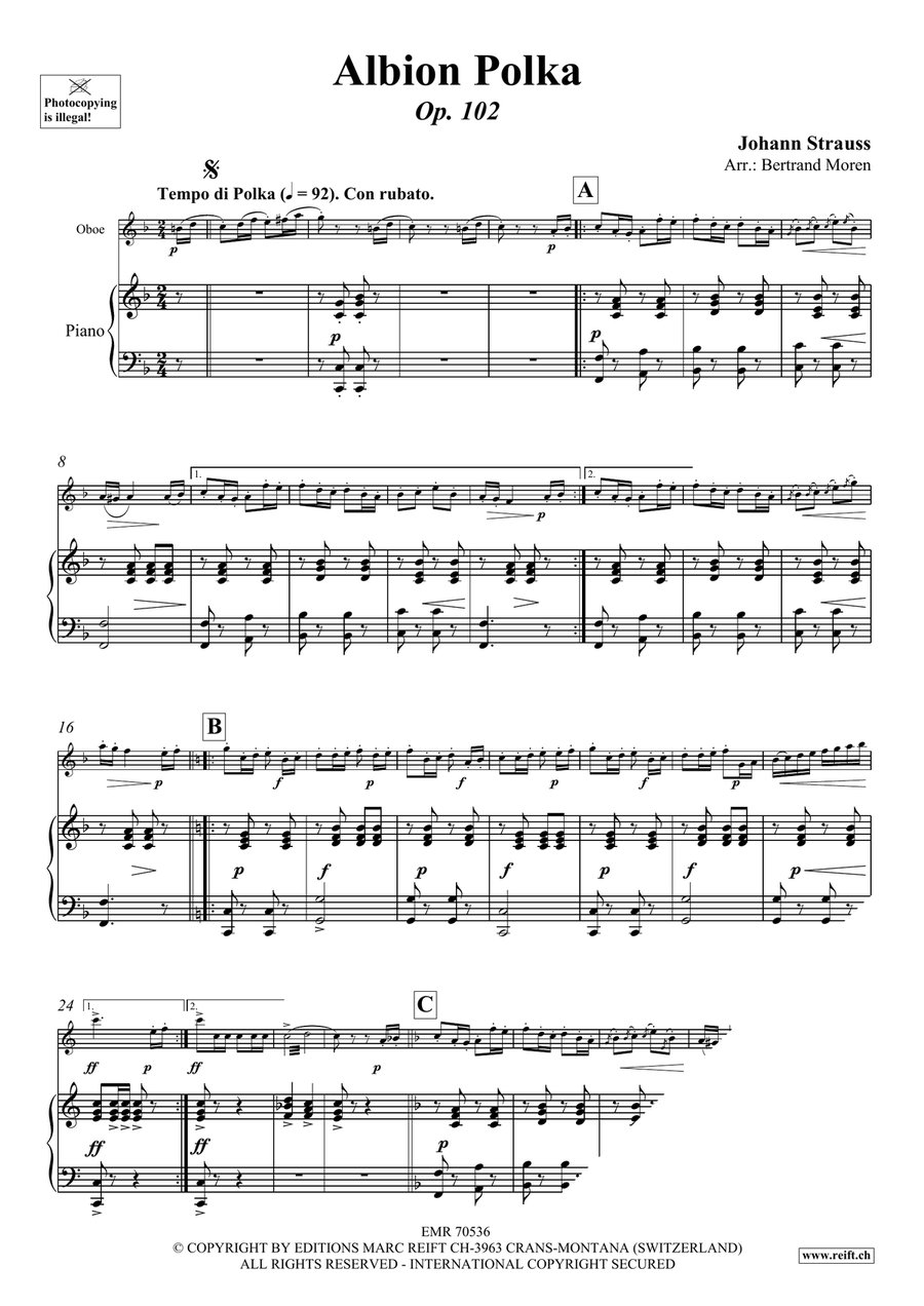 Albion Polka Albion Polka Piano Accompaniment scores gallery preview page 3