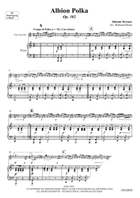 Albion Polka Tenor Recorder scores gallery preview page 3