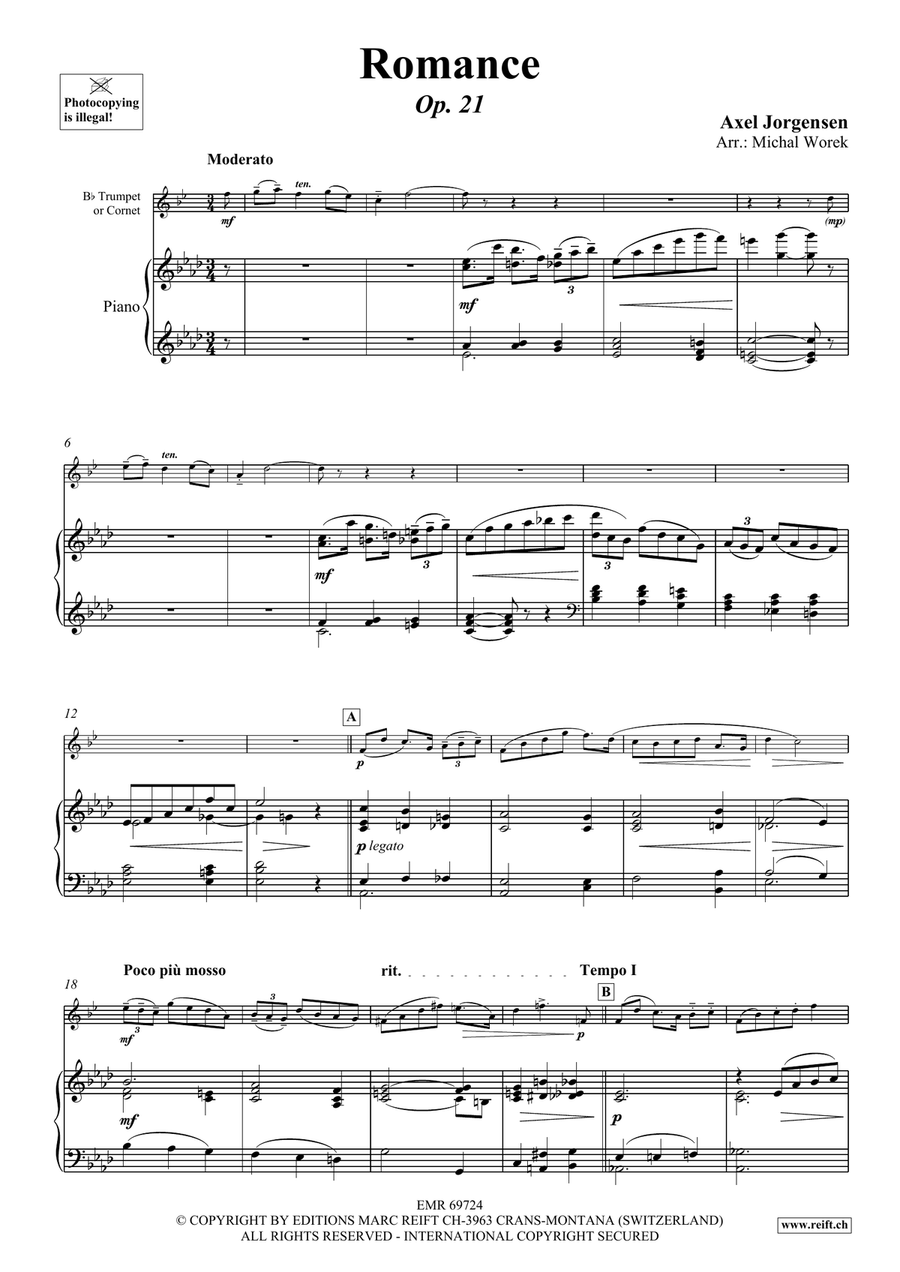 Romance Romance Cornet scores gallery preview page 4