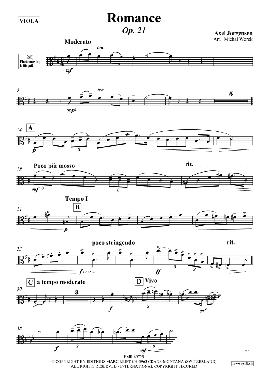 Romance Romance Piano Accompaniment scores gallery preview page 3