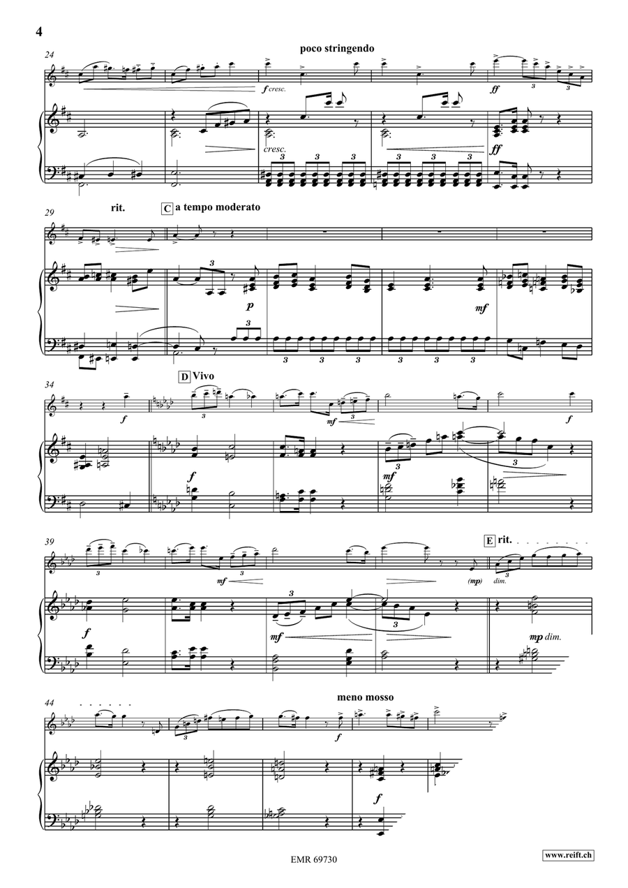 Romance Romance Piano Accompaniment scores gallery preview page 5