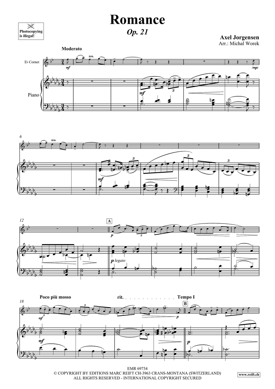Romance Romance Cornet scores gallery preview page 4