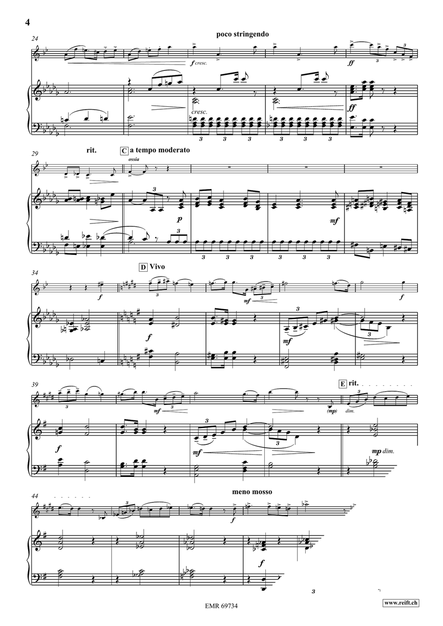 Romance Romance Cornet scores gallery preview page 5
