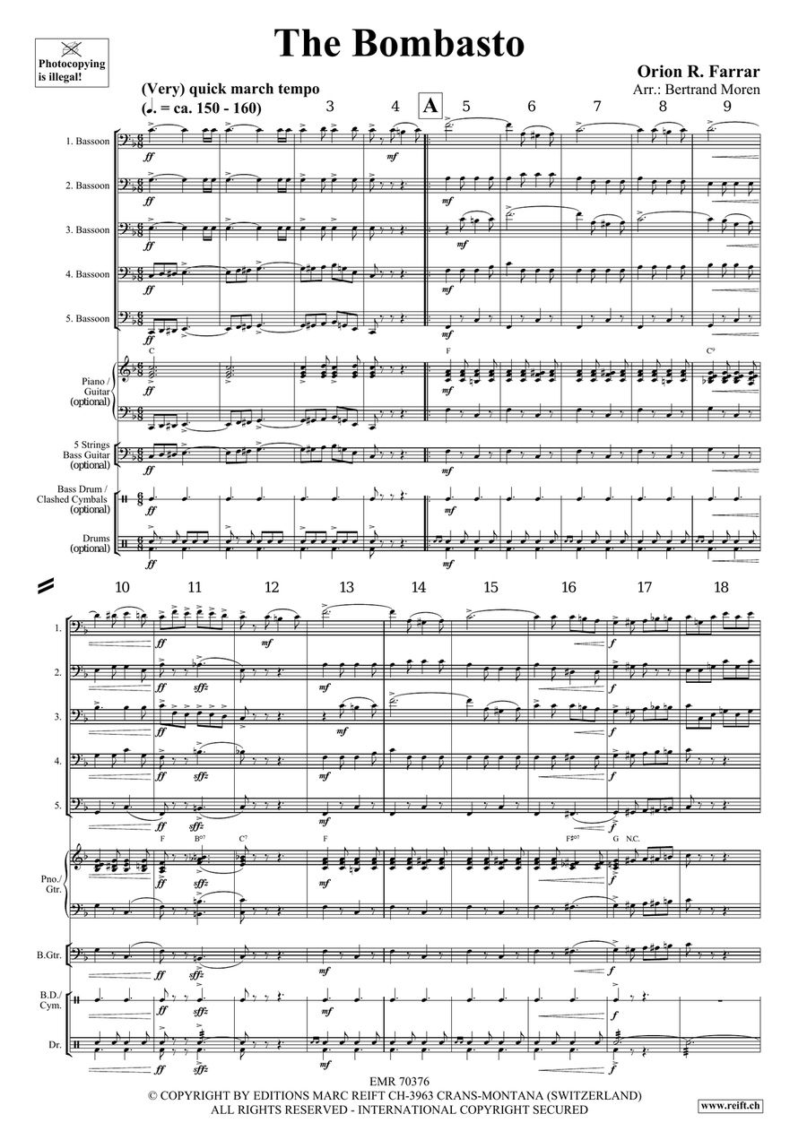 The Bombasto The Bombasto Bassoon scores gallery preview page 3