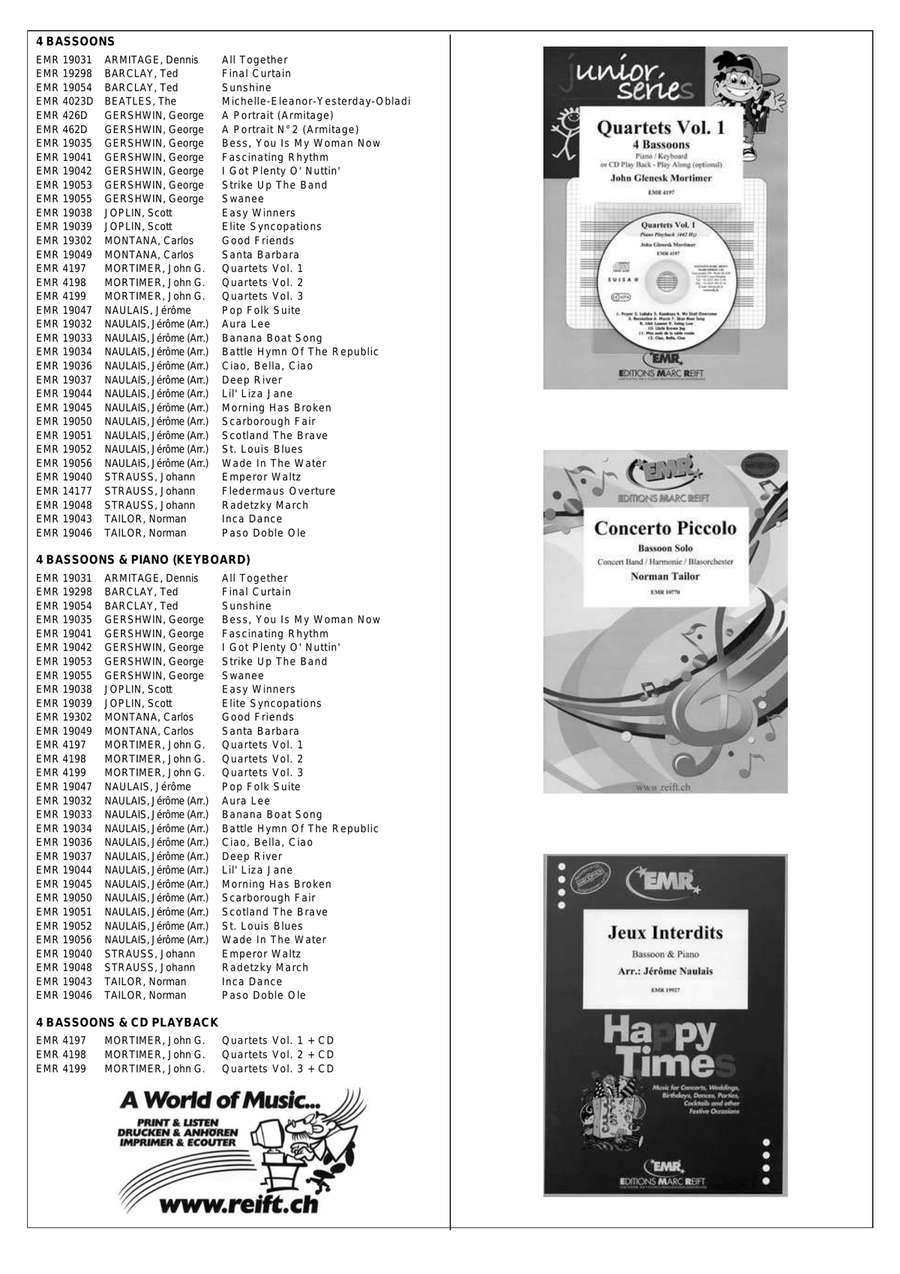 The Bombasto The Bombasto Bassoon scores gallery preview page 5