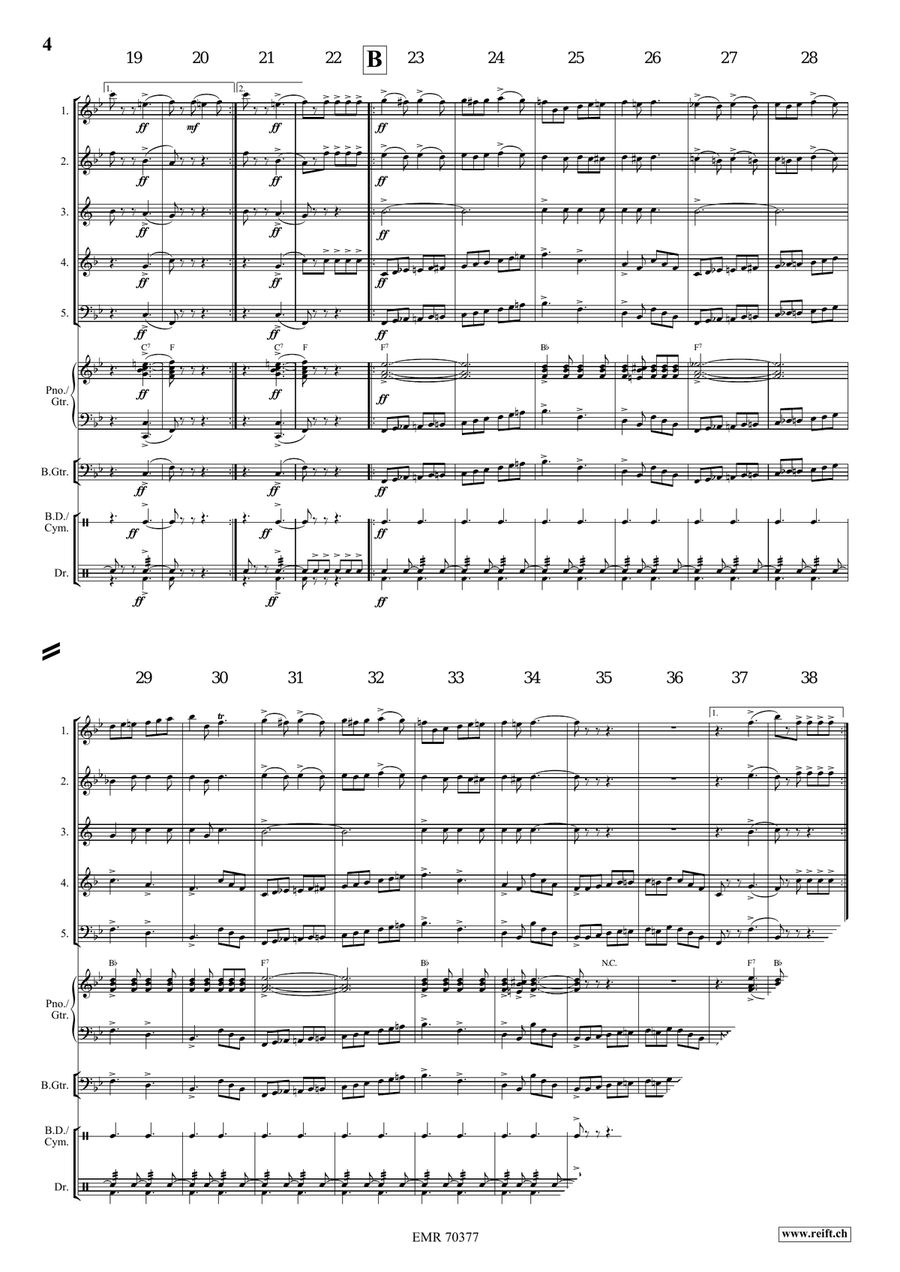 The Bombasto The Bombasto Woodwind Quintet scores gallery preview page 4
