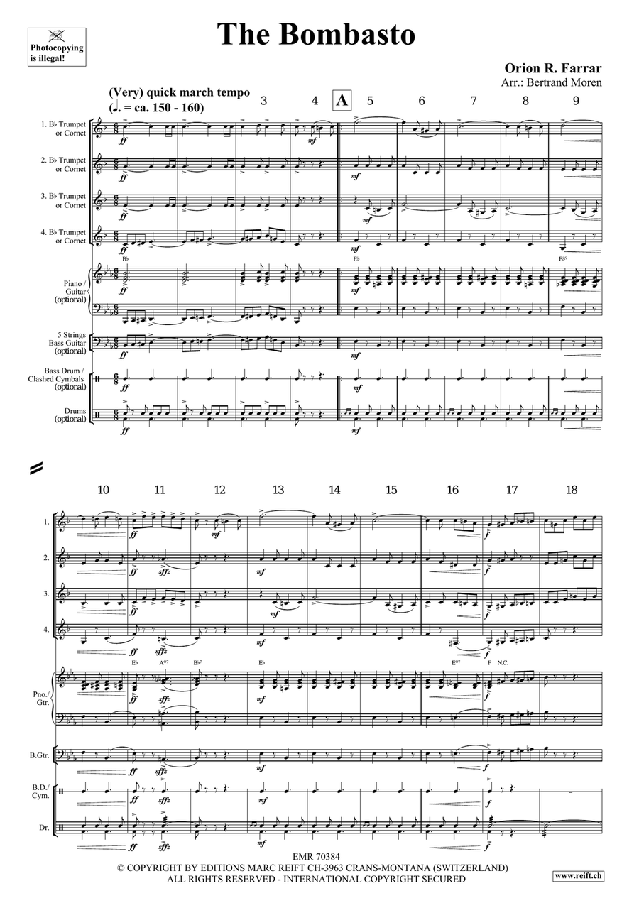 The Bombasto The Bombasto Cornet scores gallery preview page 3