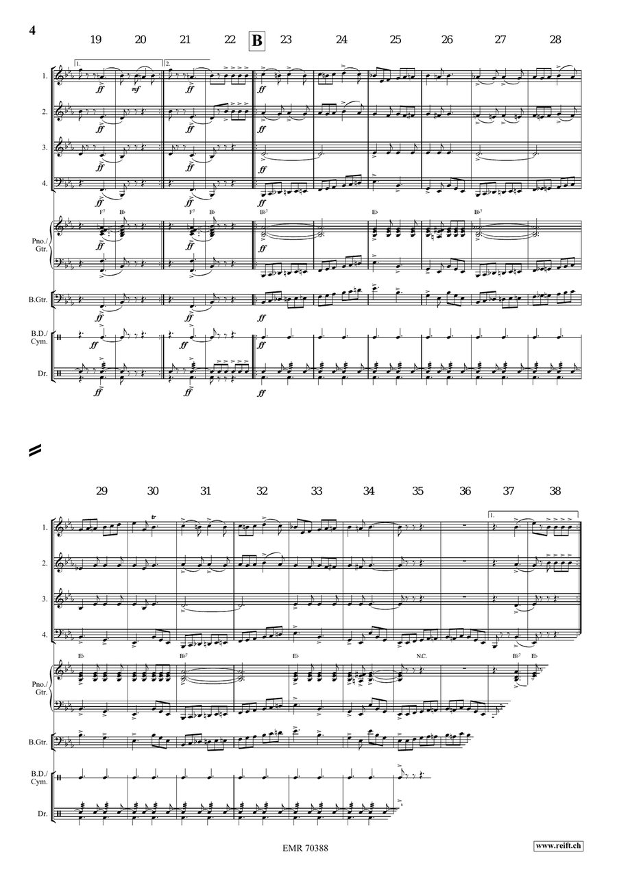 The Bombasto The Bombasto Woodwind Quartet scores gallery preview page 4