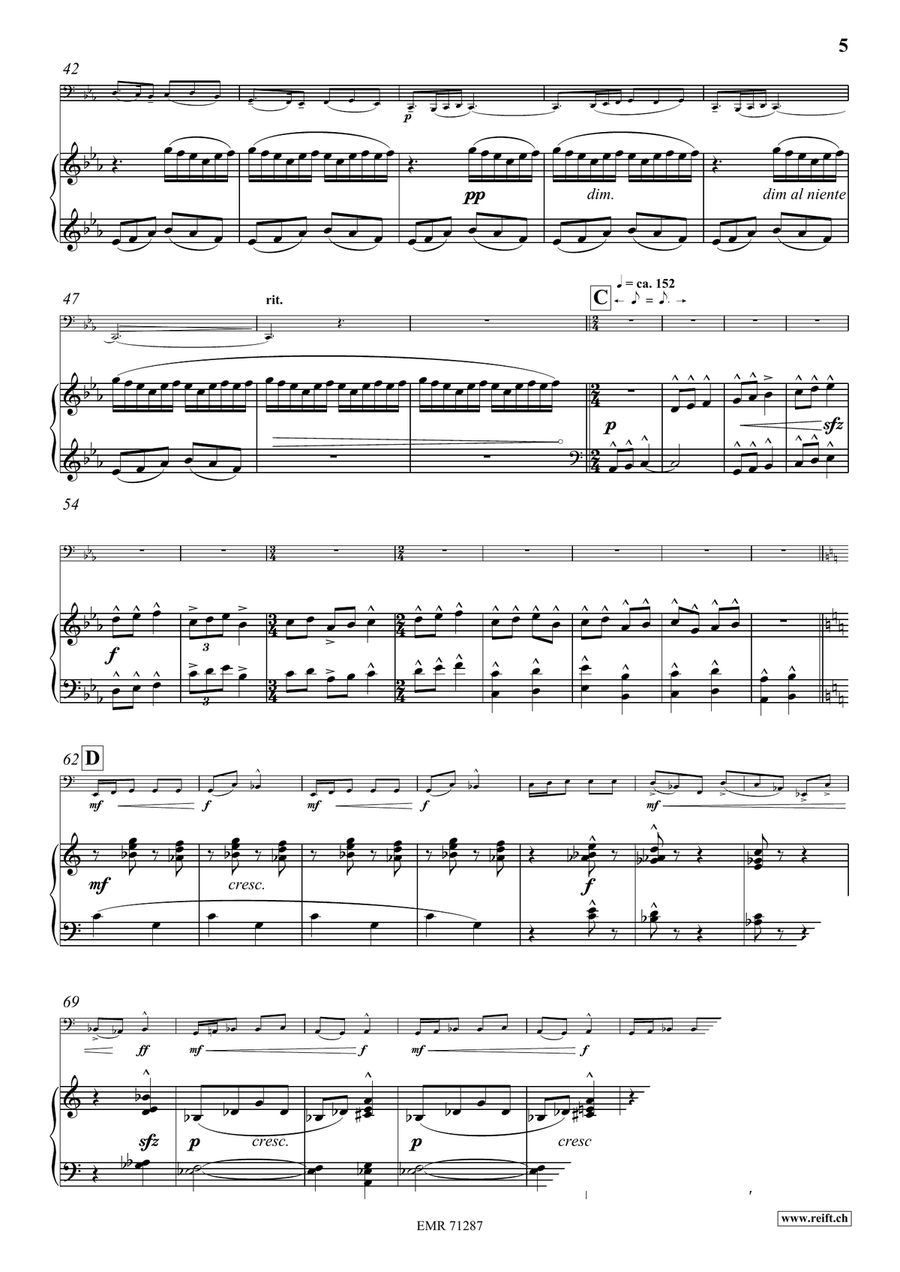 Pastime by Jean-Francois Michel Tuba - Sheet Music page 7