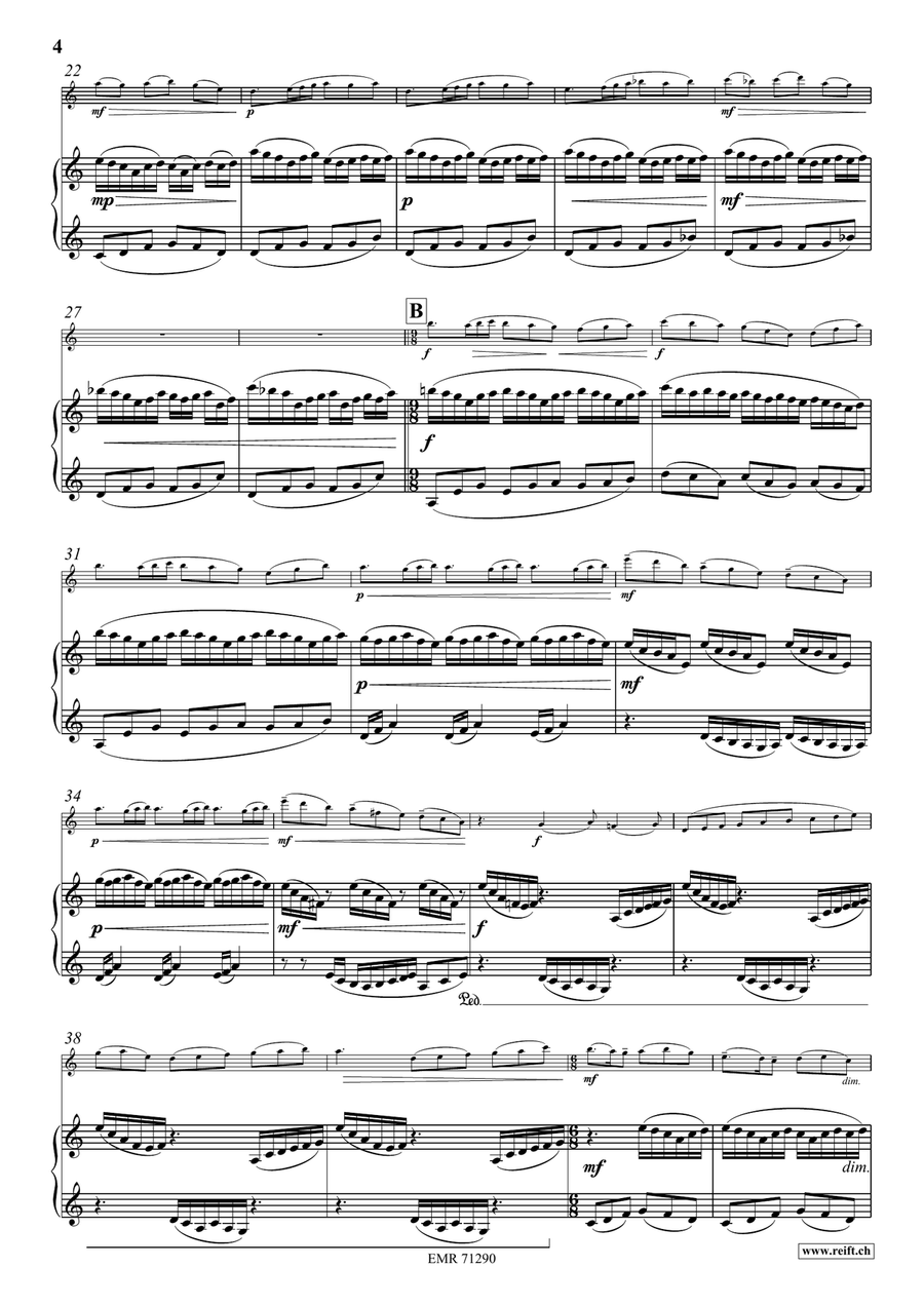 Pastime Pastime Flute Solo scores gallery preview page 6