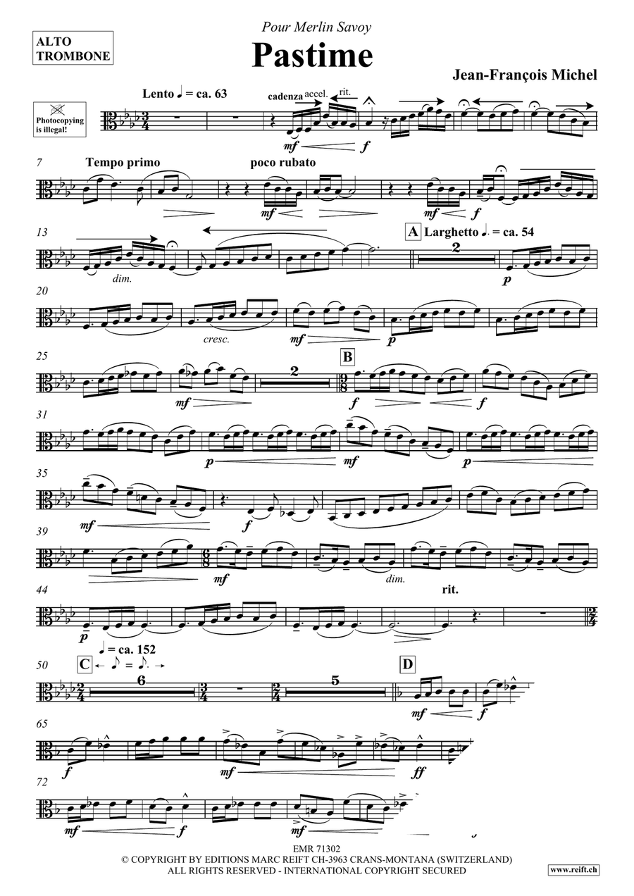 Pastime Pastime Piano Accompaniment scores gallery preview page 4