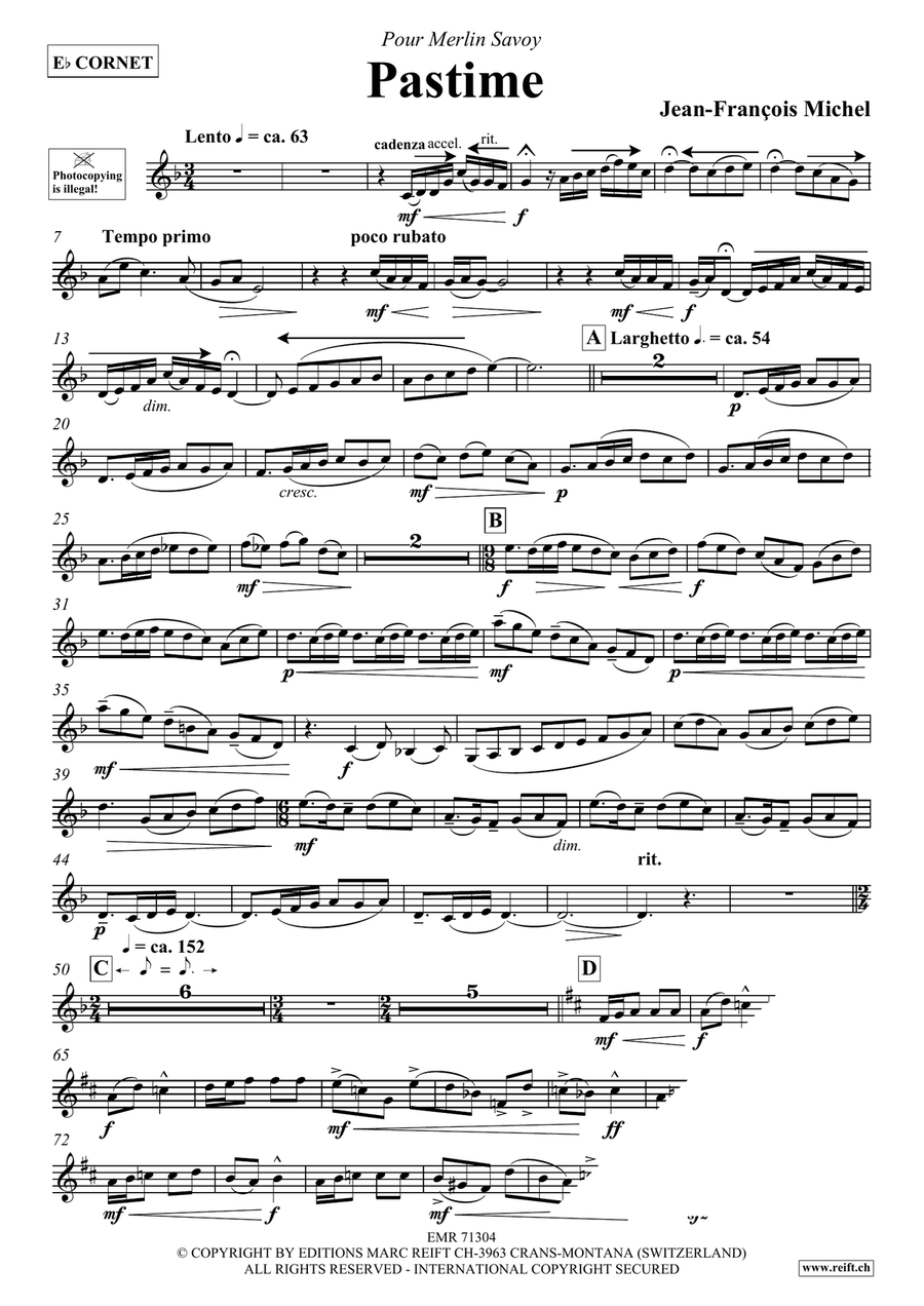 Pastime Pastime Cornet scores gallery preview page 4