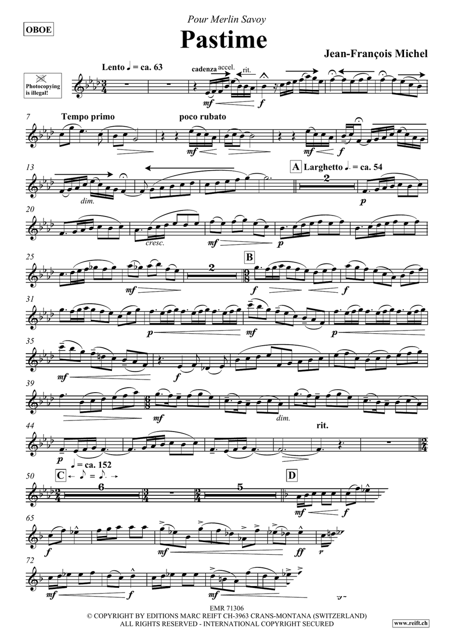 Pastime Pastime Piano Accompaniment scores gallery preview page 4