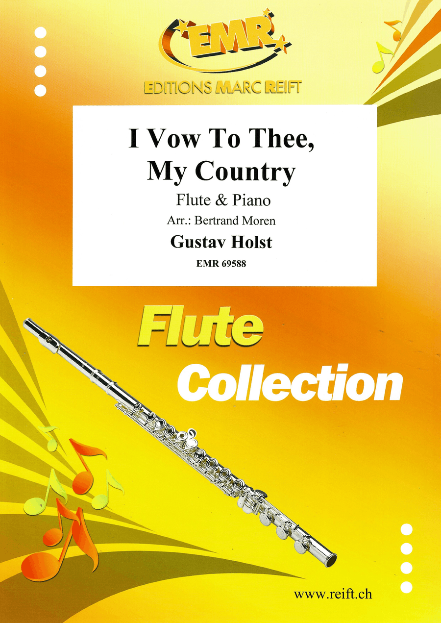 I Vow To Thee, My Country Flute Solo scores gallery preview page 1
