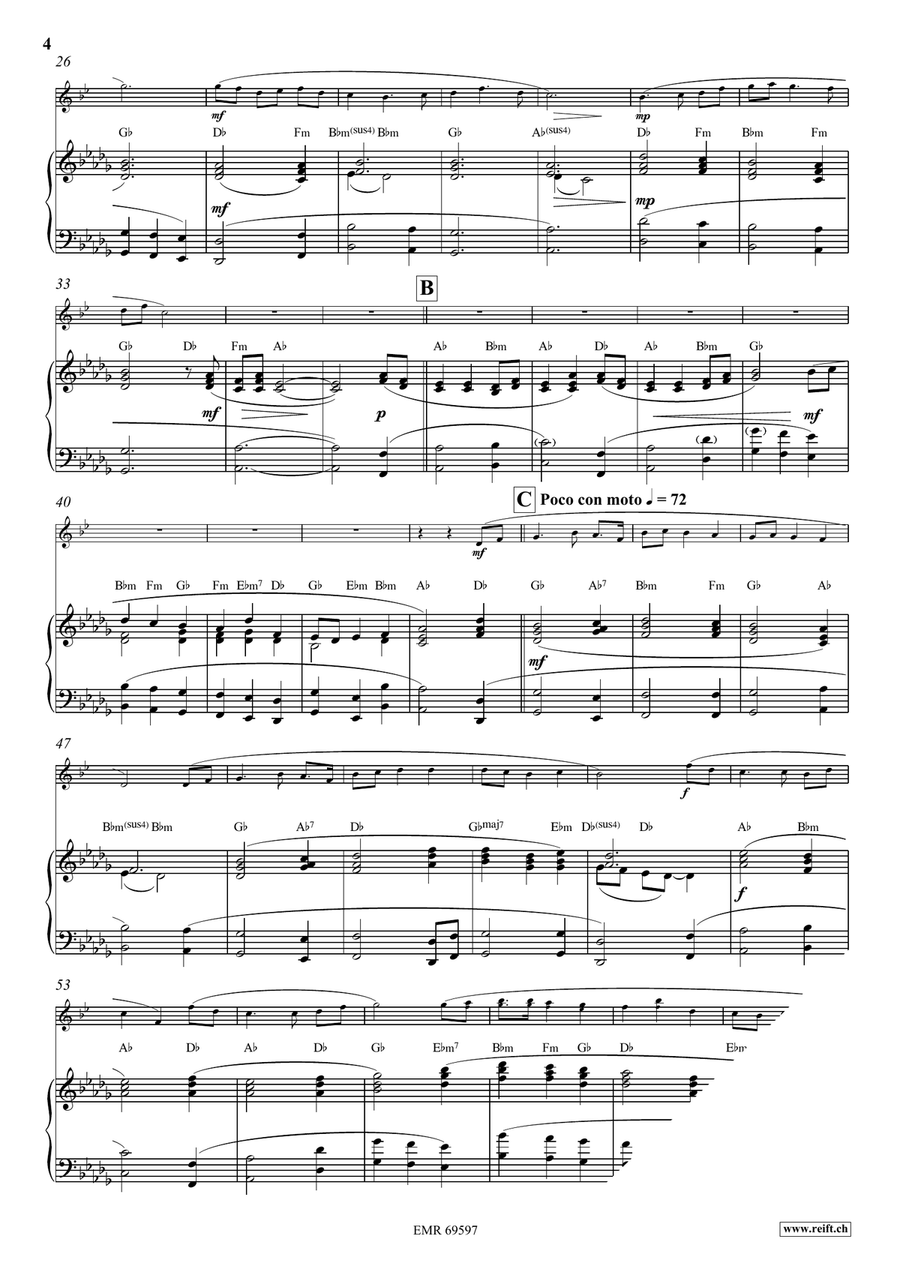 I Vow To Thee, My Country Alto Saxophone scores gallery preview page 4