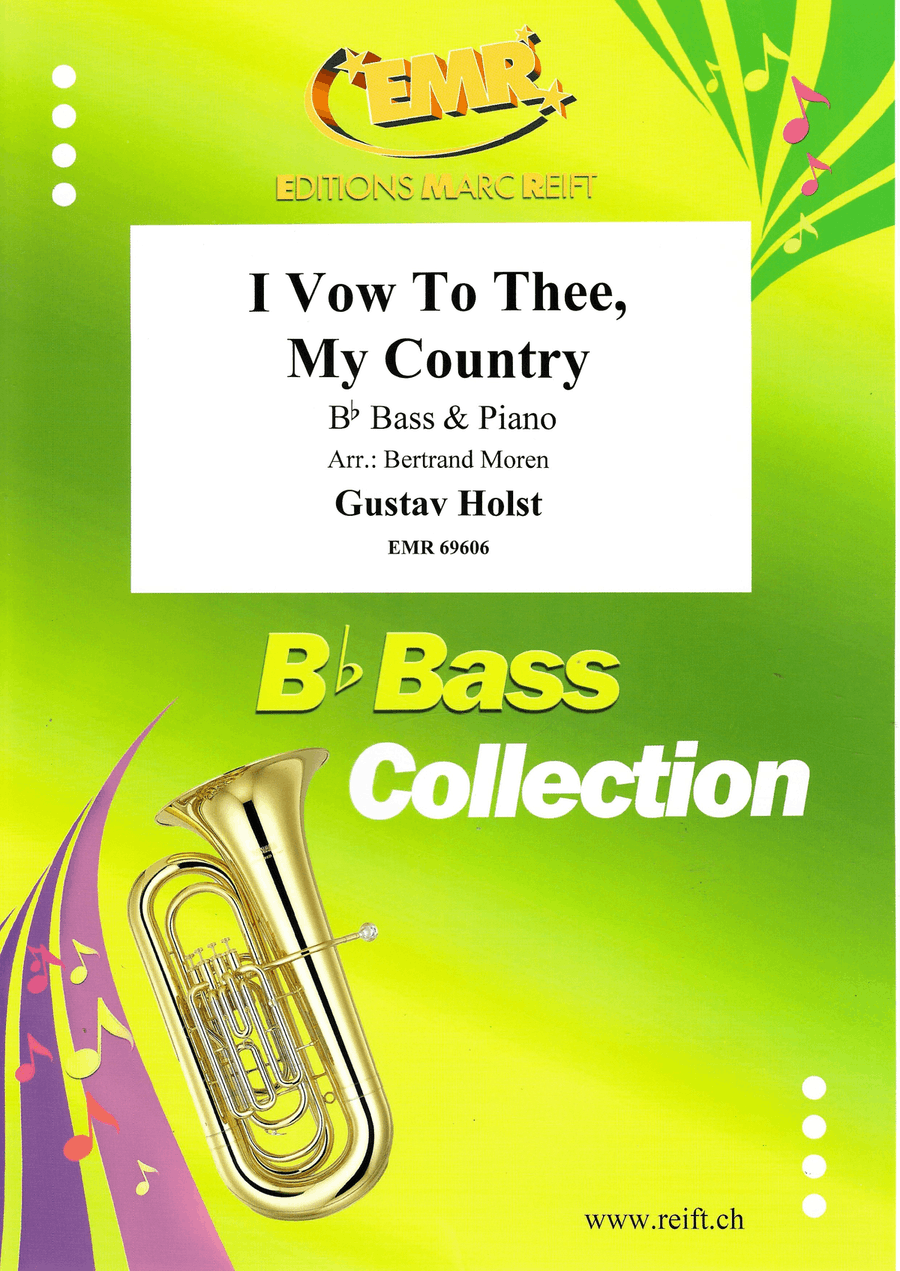 I Vow To Thee, My Country Voice Solo scores gallery preview page 1