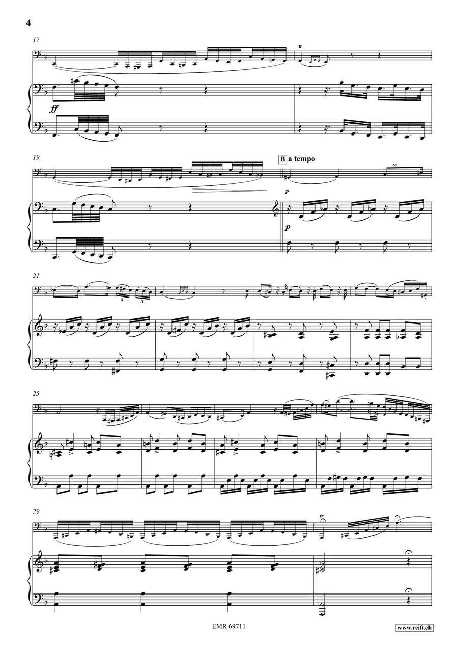 Variations Sur Un Air Tyrolien Tuba scores gallery preview page 5