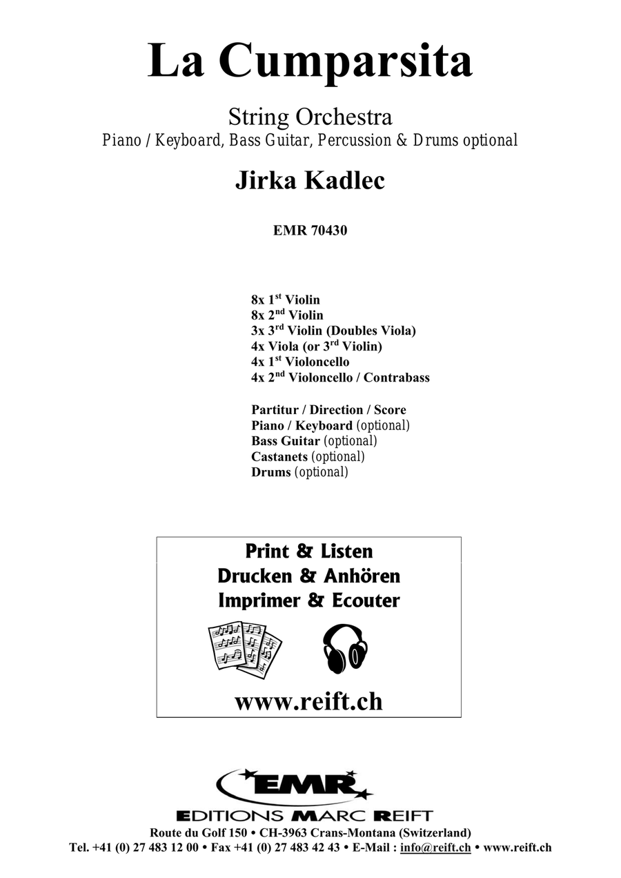La Cumparsita La Cumparsita String Orchestra scores gallery preview page 2