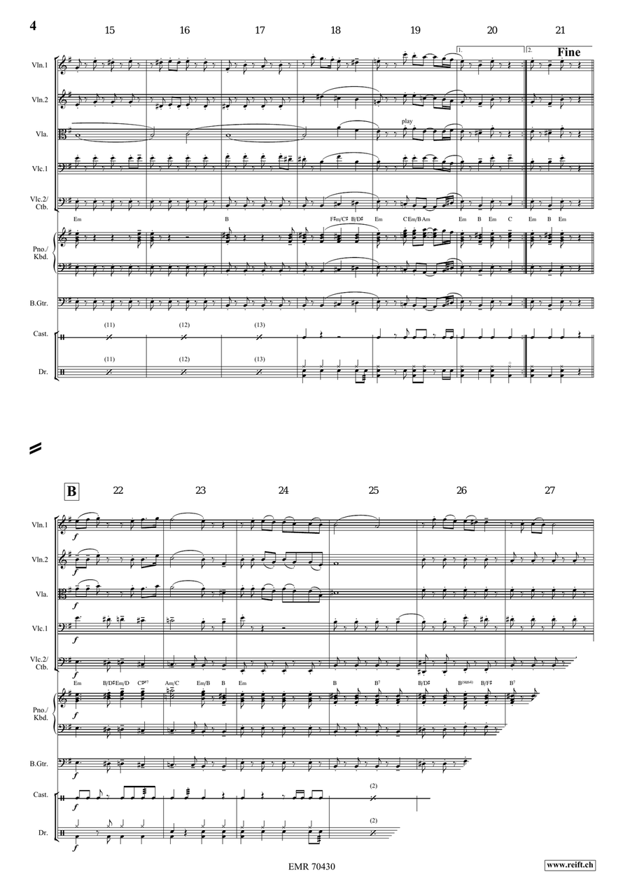 La Cumparsita La Cumparsita String Orchestra scores gallery preview page 5