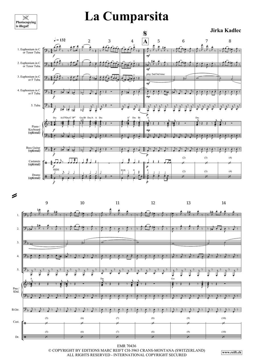 La Cumparsita La Cumparsita Tuba scores gallery preview page 4