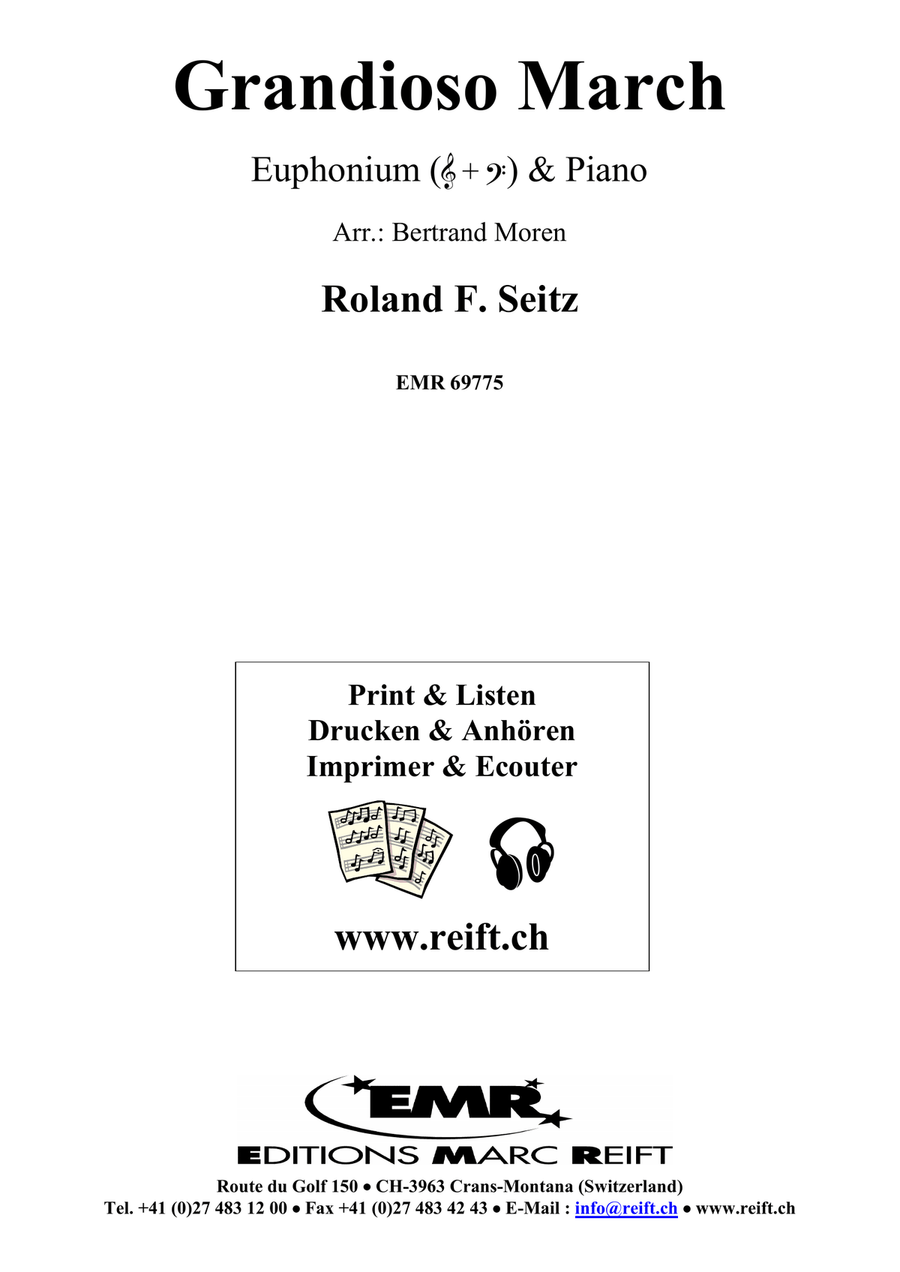 Grandioso March Grandioso March Euphonium scores gallery preview page 2