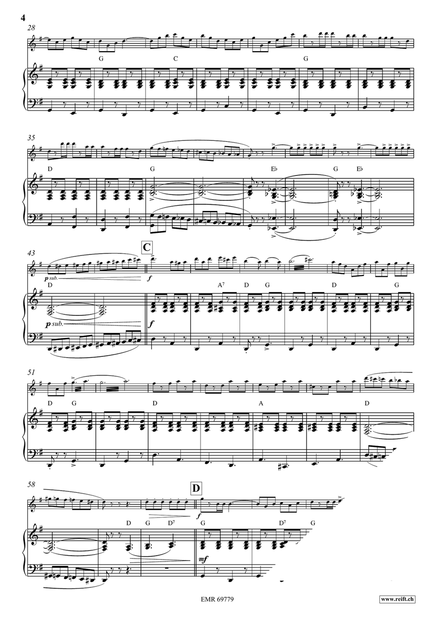 Grandioso March Grandioso March Flute Solo scores gallery preview page 5