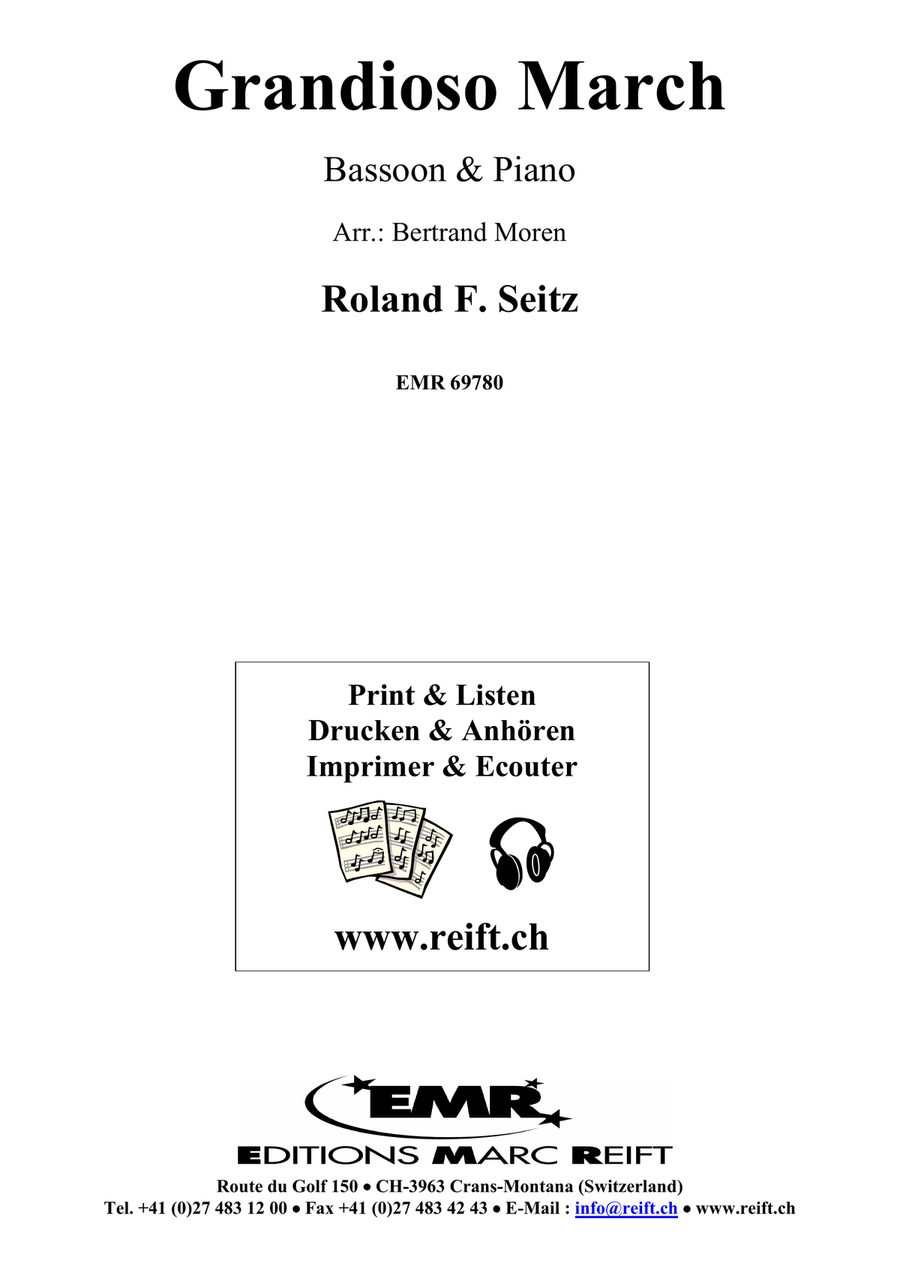 Grandioso March Grandioso March Bassoon Solo scores gallery preview page 2