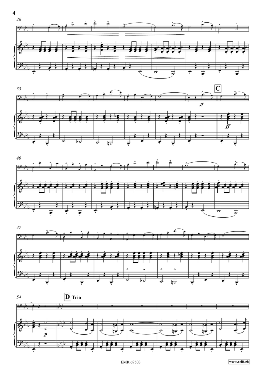 The Stars and Stripes Forever Bassoon Solo scores gallery preview page 5