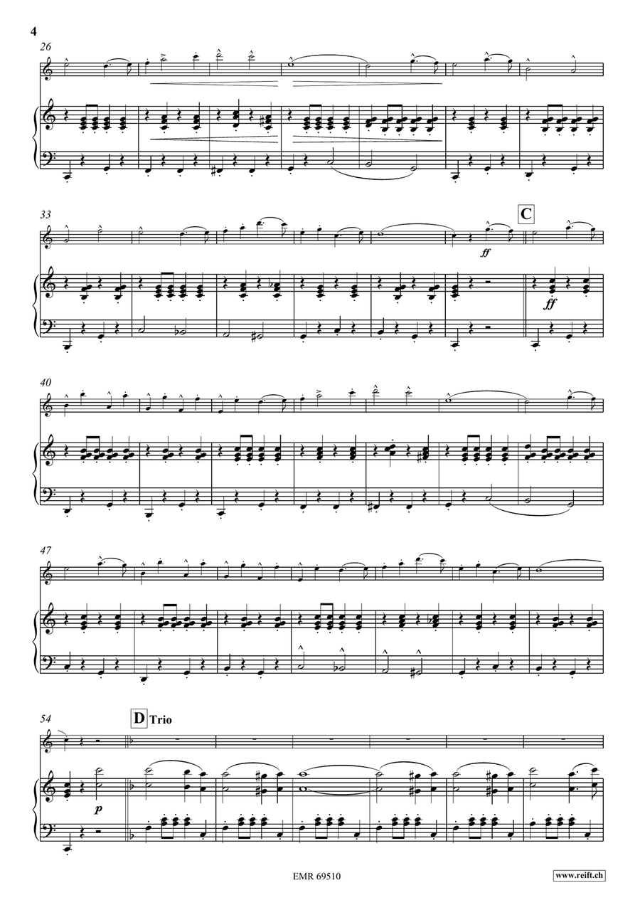 The Stars and Stripes Forever Flute Solo scores gallery preview page 5