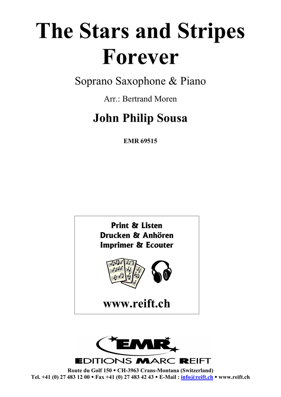 The Stars and Stripes Forever Soprano Saxophone scores gallery preview page 2
