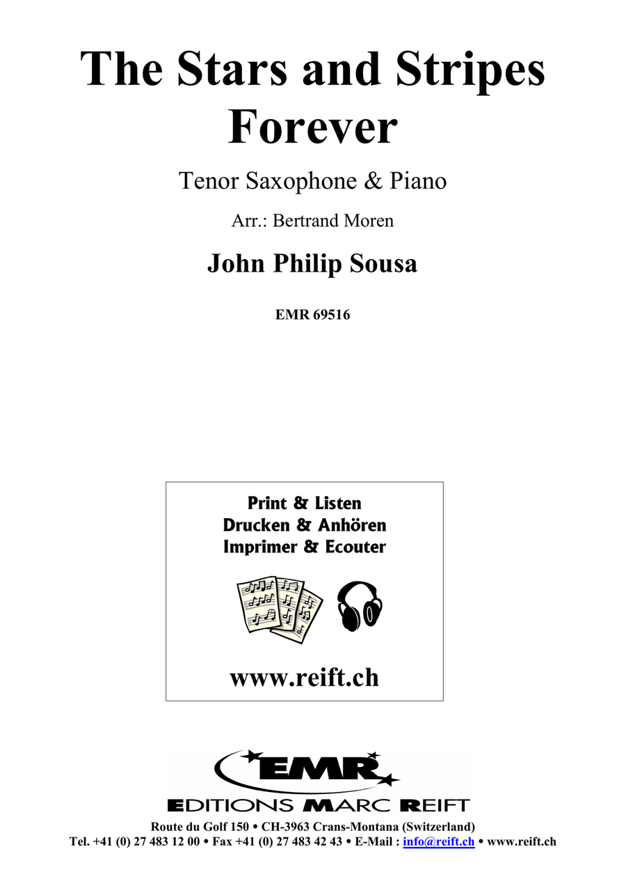 The Stars and Stripes Forever Tenor Saxophone scores gallery preview page 2