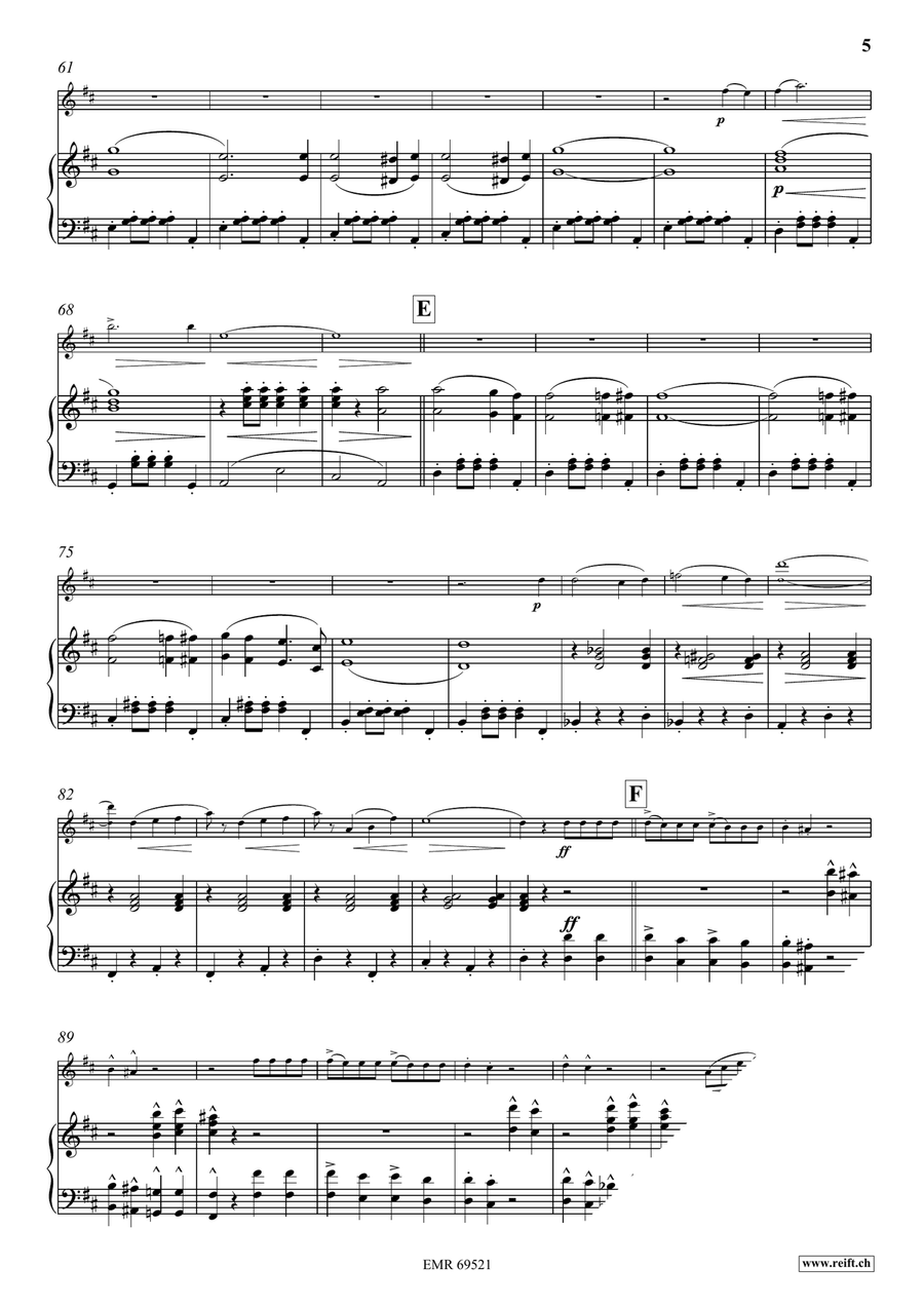The Stars and Stripes Forever Violin Solo scores gallery preview page 6