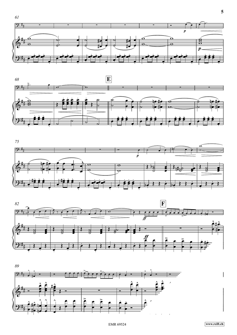 The Stars and Stripes Forever Double Bass scores gallery preview page 6