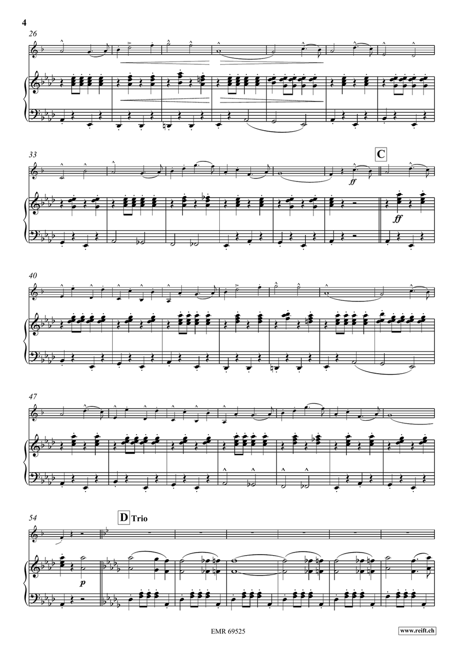 The Stars and Stripes Forever Horn scores gallery preview page 5