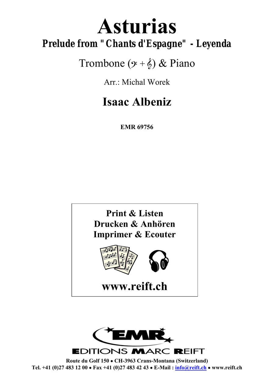 Asturias Asturias Piano Accompaniment scores gallery preview page 2