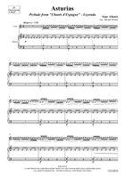 Asturias Violin Solo scores gallery preview page 4