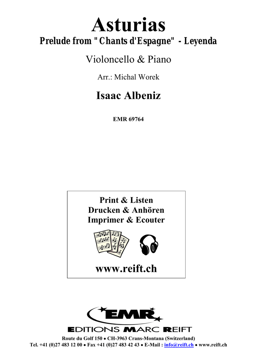 Asturias Asturias Piano Accompaniment scores gallery preview page 2