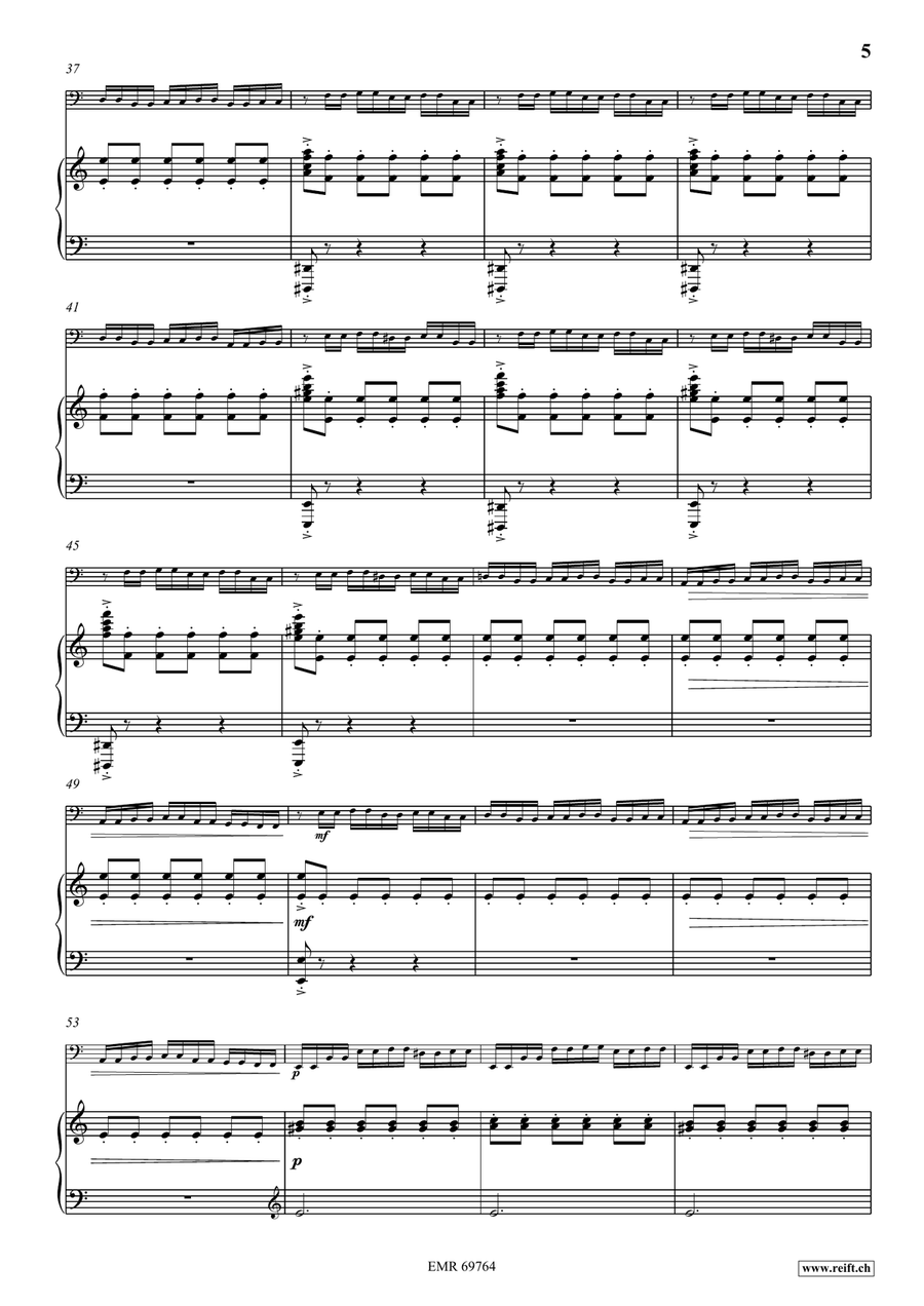 Asturias Asturias Piano Accompaniment scores gallery preview page 6