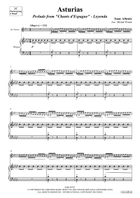 Asturias Clarinet Solo scores gallery preview page 4