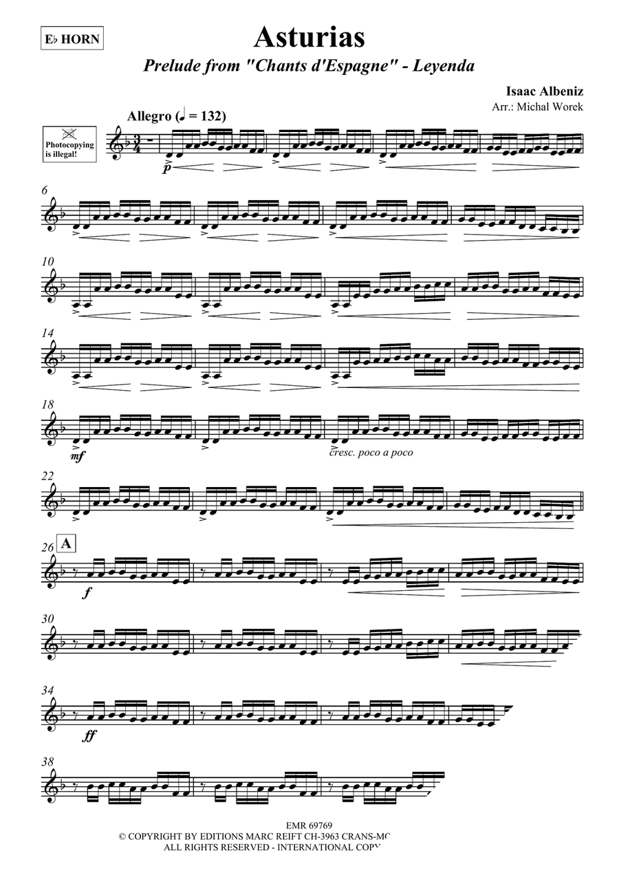 Asturias Asturias Horn scores gallery preview page 3