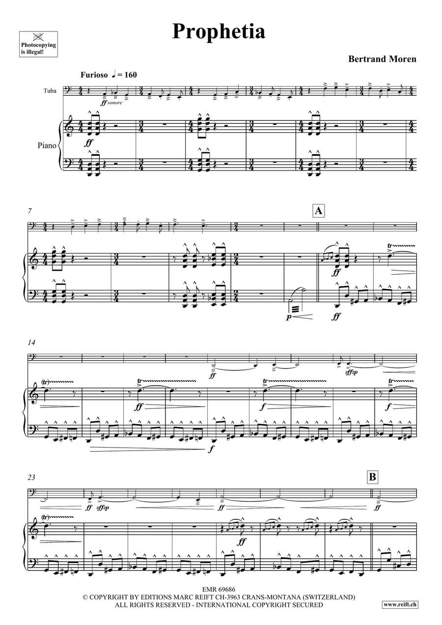 Prophetia Prophetia Tuba scores gallery preview page 5