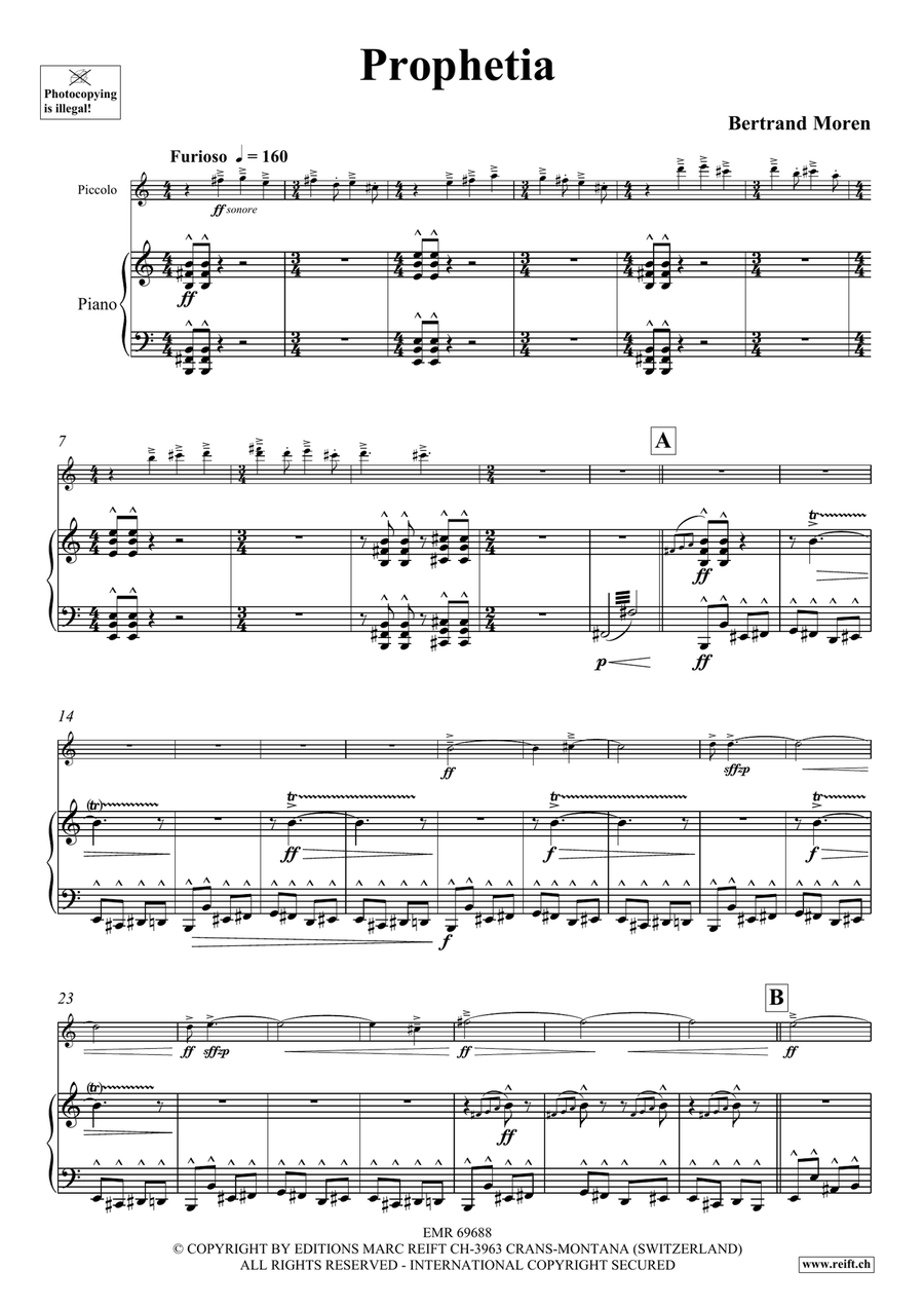 Prophetia Prophetia Piccolo scores gallery preview page 5