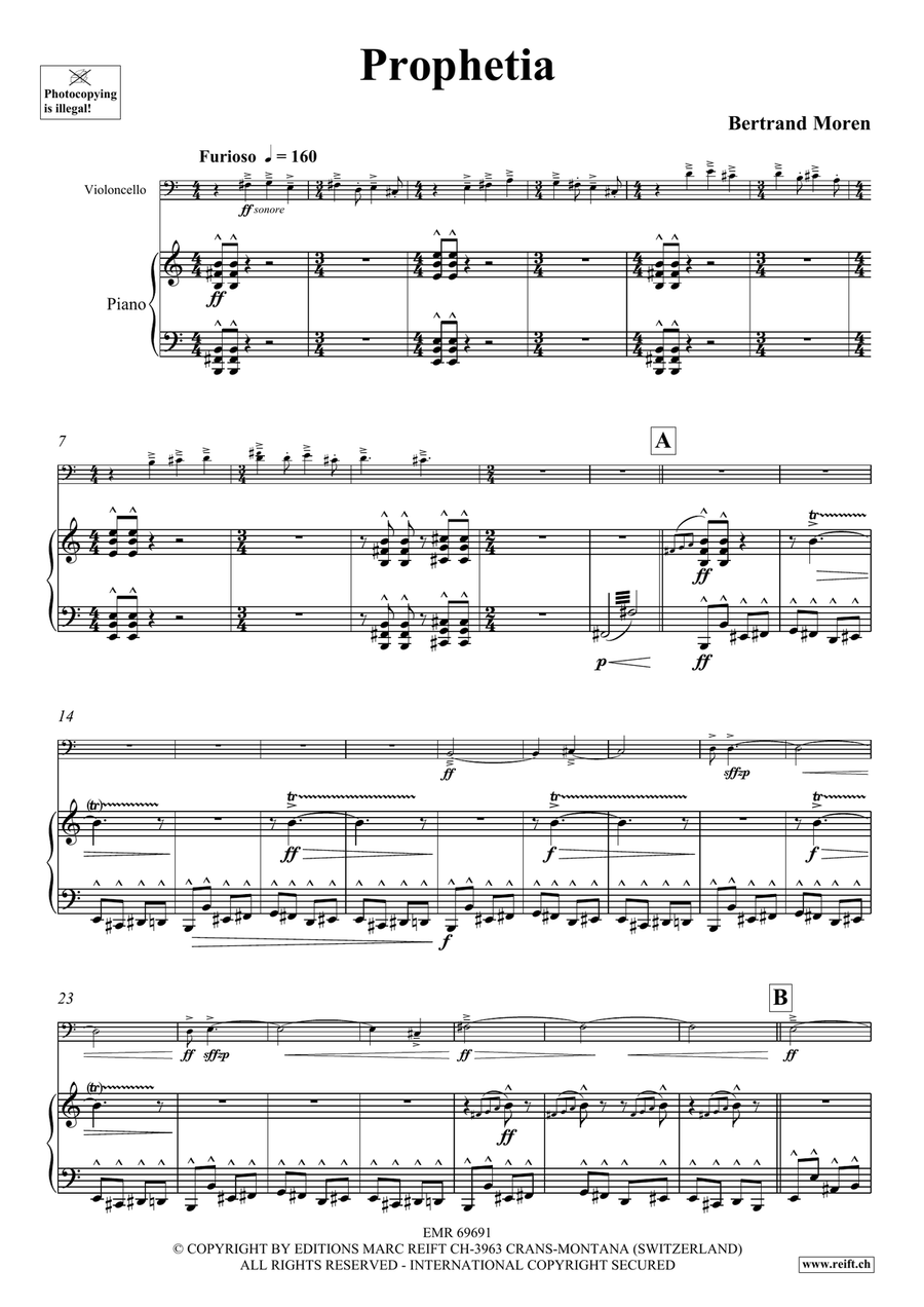 Prophetia Prophetia Piano Accompaniment scores gallery preview page 5