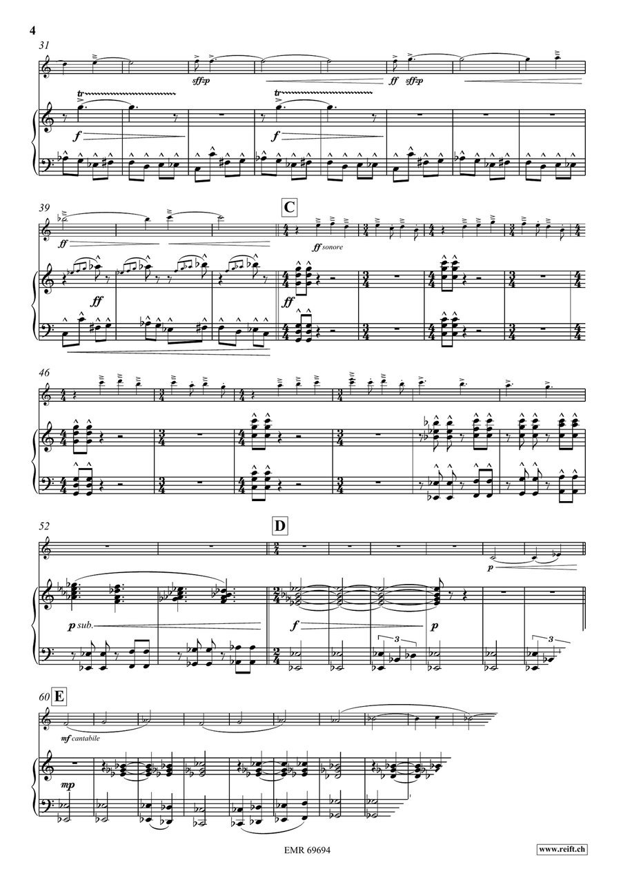 Prophetia Prophetia Clarinet Solo scores gallery preview page 6