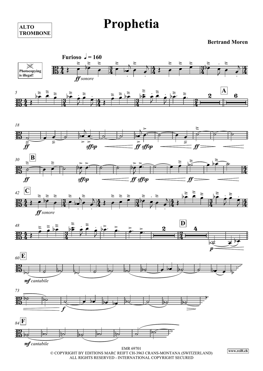 Prophetia Prophetia Piano Accompaniment scores gallery preview page 4