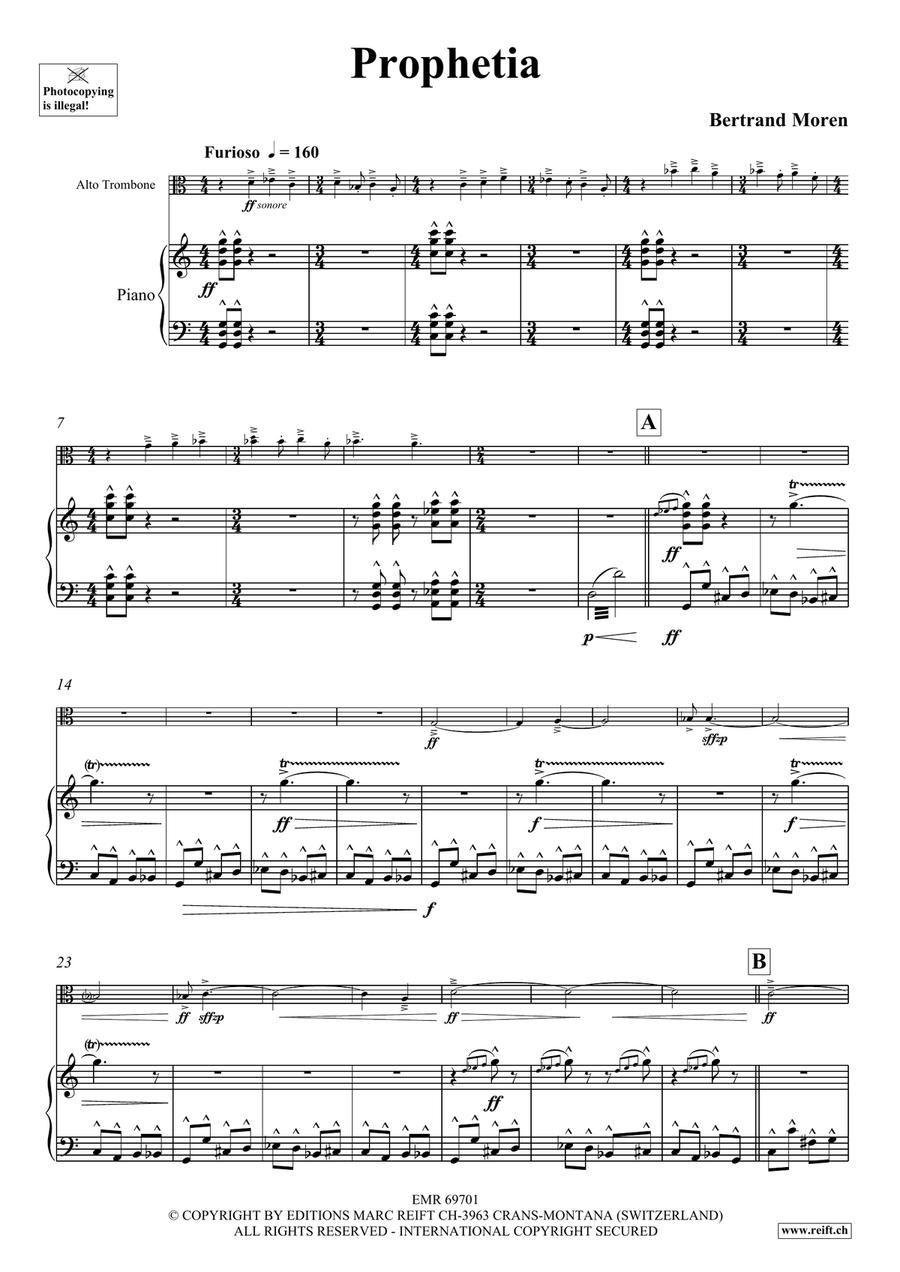 Prophetia Prophetia Piano Accompaniment scores gallery preview page 5