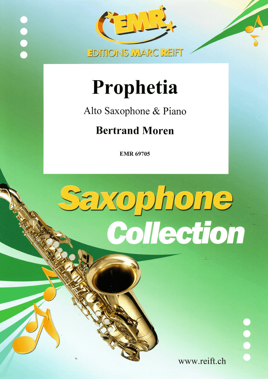 Prophetia Prophetia Alto Saxophone scores gallery preview page 1