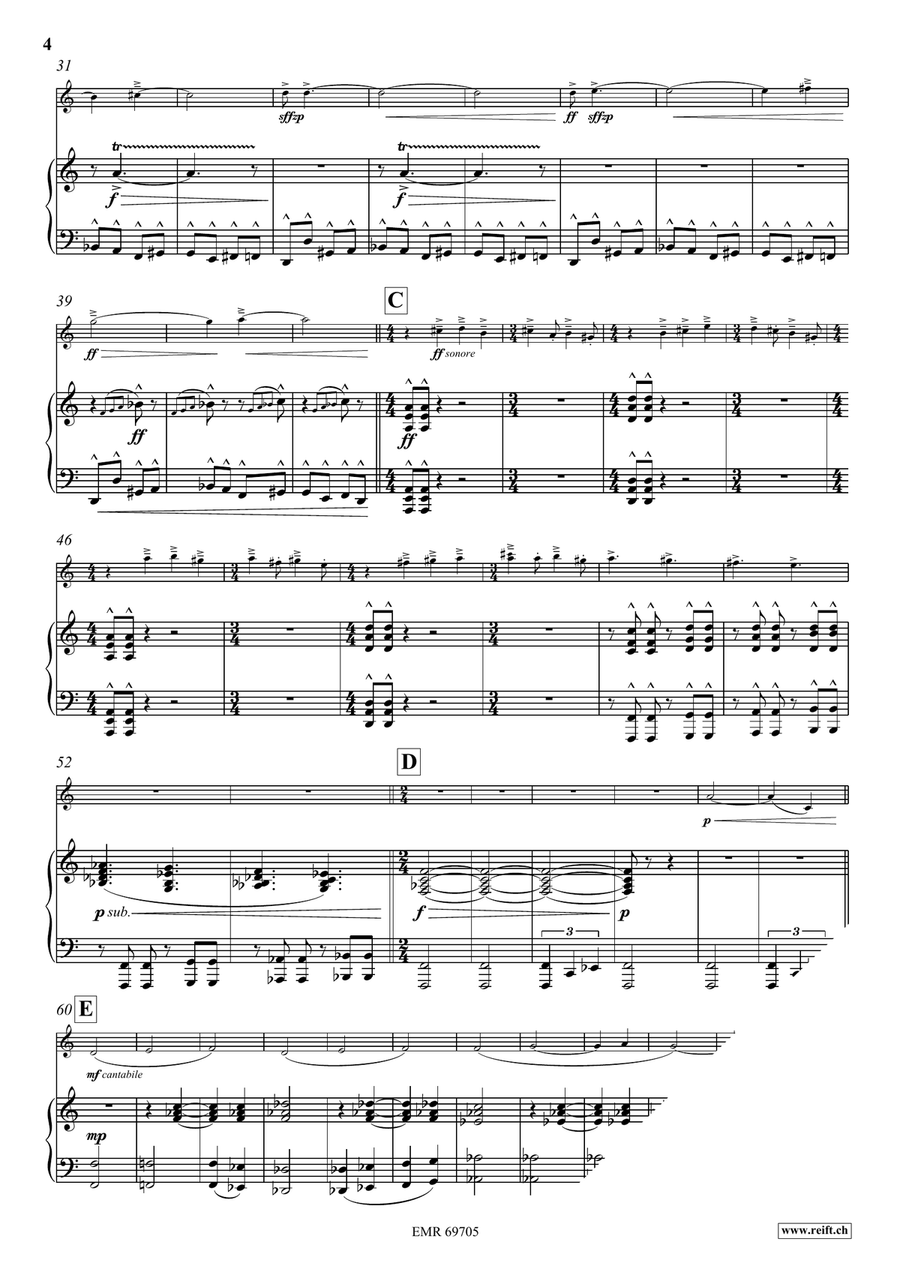 Prophetia Prophetia Alto Saxophone scores gallery preview page 6
