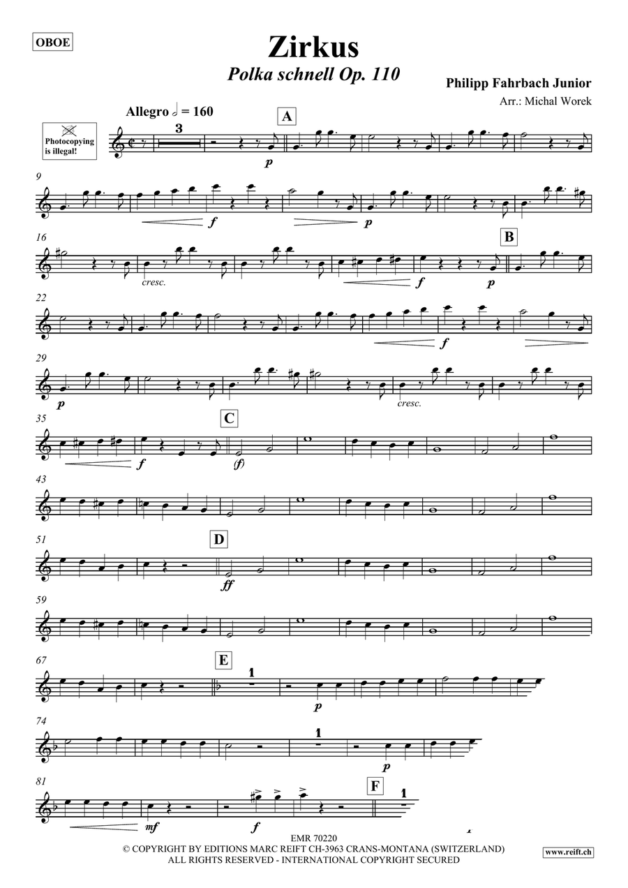 Zirkus Zirkus Piano Accompaniment scores gallery preview page 3