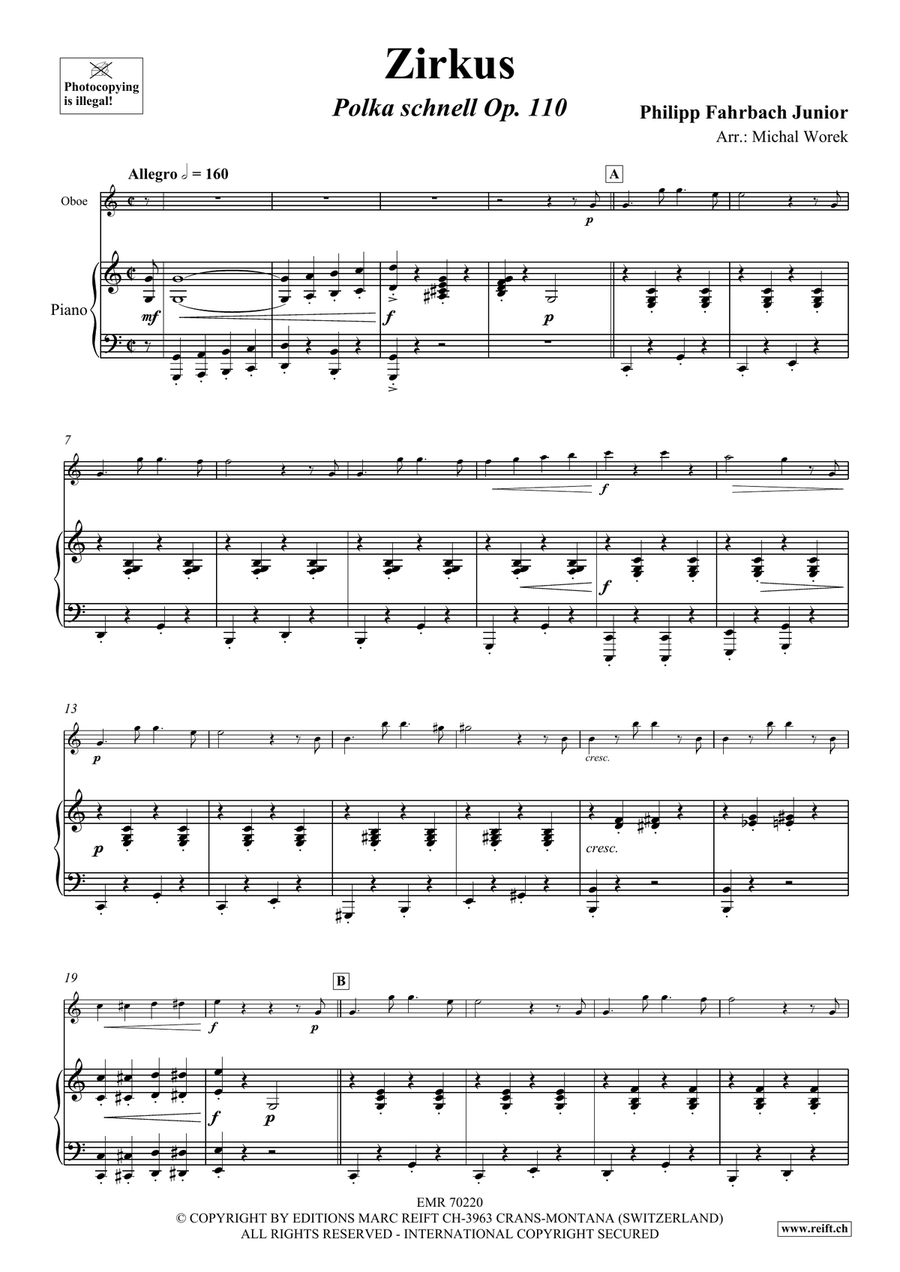 Zirkus Zirkus Piano Accompaniment scores gallery preview page 4